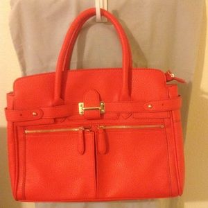 JustFab faux leather tote